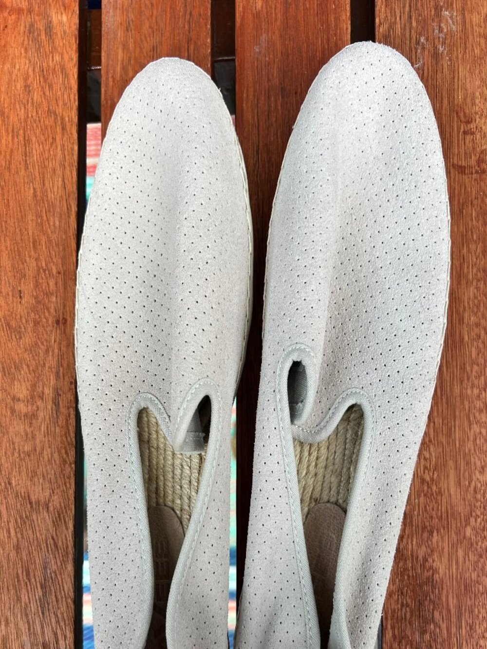 SeaVees shoes espadrilles suede A-line Ocean Park shoes womens 9 NWOT